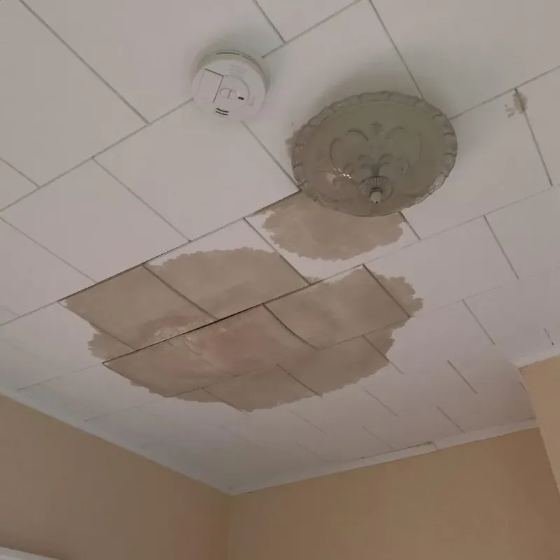 Ceiling Water Damage Repair in Hudson, OH