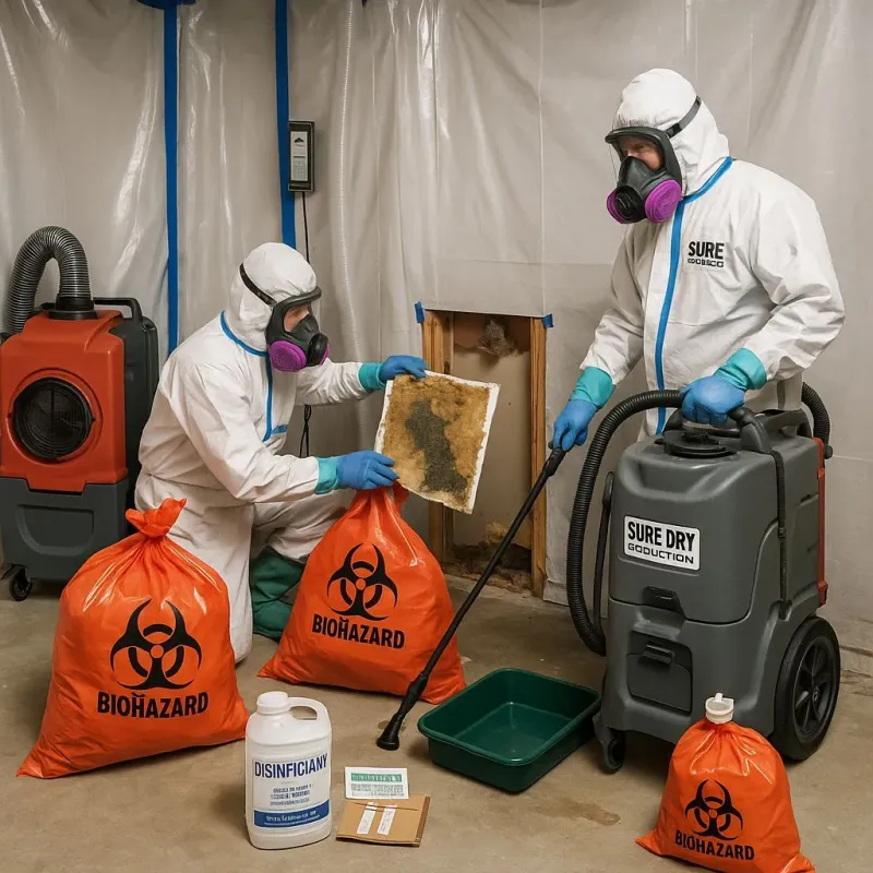 Contaminated Water Handling Protocols process in Hudson, OH