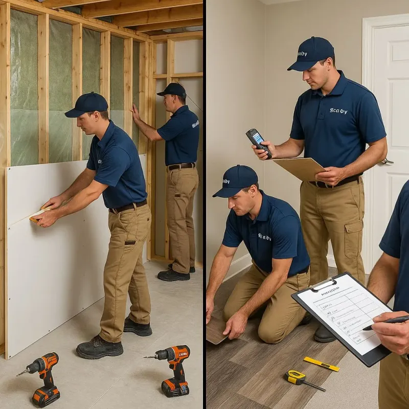 Repairs and Reconstruction process in Hudson, OH