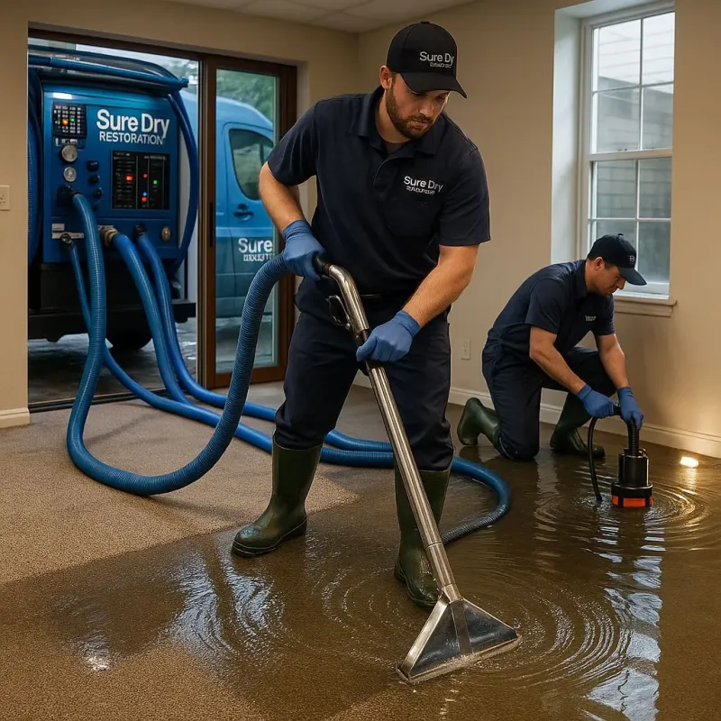 Water Extraction and Removal process in Hudson, OH